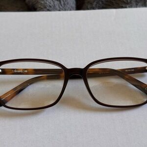 GreenLove GL H M1000 brown 55/17/140 Eyeglass Frame. New